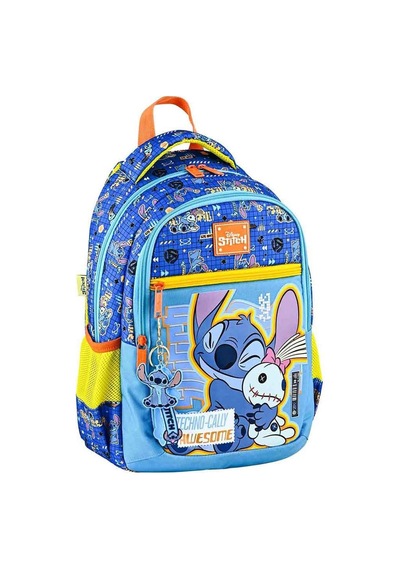 Disney İlkokul Çantası Stitch Pls-lx Techno 17840 Çok Renkli