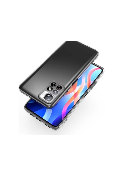Xiaomi Poco M4 Pro 5G Kılıf Kamera Korumalı Süper Silikon Kılıf Renksiz