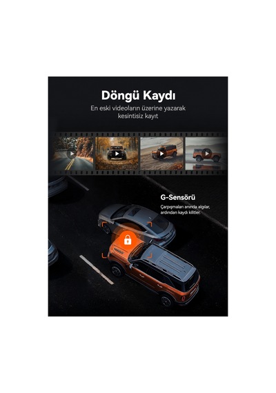 12" G840s 4k Ayna Dashcam, Ön & Arka Kamera, 5,8 Ghz Wifi, Ips Dokunmatik Ekran