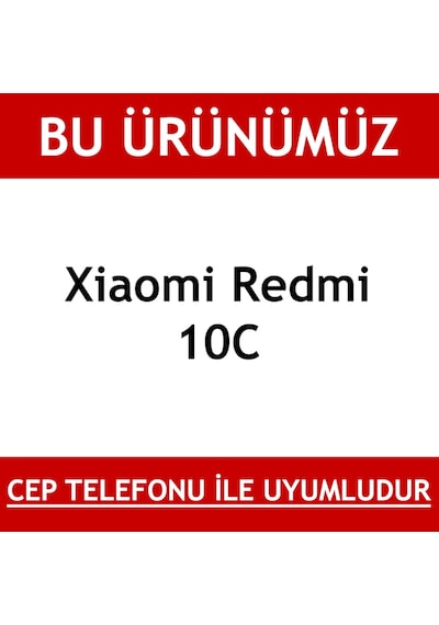 Xiaomi Redmi 10C Kırılmaz Ekran Koruyucu Temperli Cam