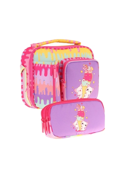 Kaukko Kids Kız Çocuk Sarı Mor Dondurma Baskılı Üç Bölmeli Thermo Beslenme Çantası Ve Kalemlik Seti L7247+l8247 Sarı - Mor Kaukko Kids Kız Çocuk Sarı Mor Dondurma Baskılı Üç Bölmeli Thermo Beslenme Çantası Ve Kalemlik Seti L7247+l8247 Sarı - Mor
