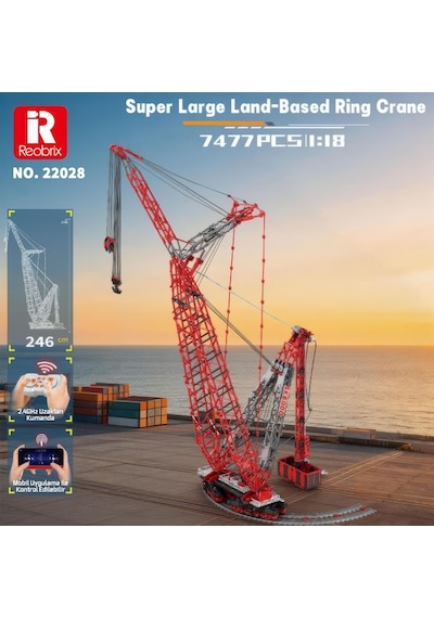 Reobrix Ring Crane 22028 Brick Yapım Seti