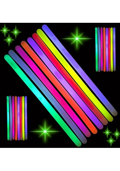 Karanlıkta Parlayan Fosforlu Glow Kalın Çubuk 30 Cm 1 Adet - Yluh-874073