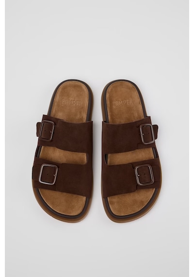 Camper Lluc Sandal Erkek Terlik K101091-005 Kahverengi