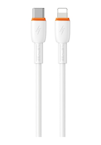 Lenyes Lc545 Type-c To Lightning Hızlı Şarj Özellikli Data Ve Şarj Kablosu 30w 1m Beyaz
