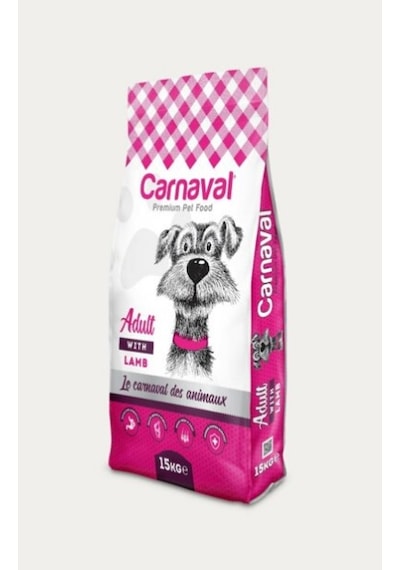 Carnaval Premium Kuzu Etli Yetişkin Köpek Maması 15 KG
