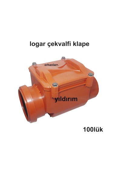 Çekvalf Plastik 100 Lük Logar Klape Çevvalf Sağlam Plastik