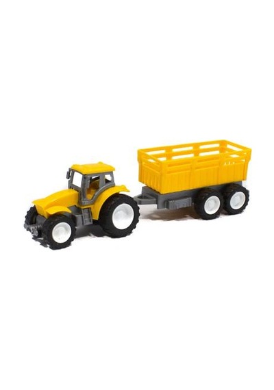 Oyuncak Traktör Römork Set 3'lü Tarım Set