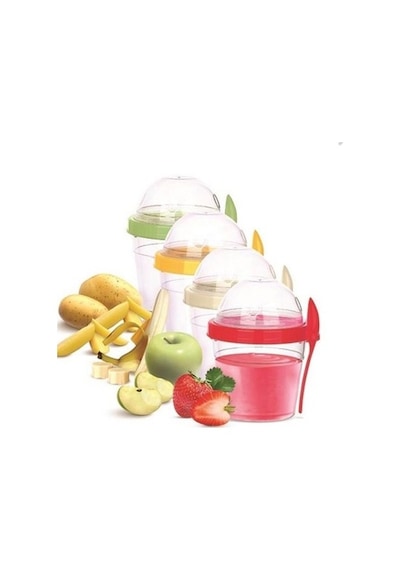 Baby "n"take'n Go 500 Ml Beslenme Kabı &yoğurt Kabı & Mama Kabı Çok Renkli