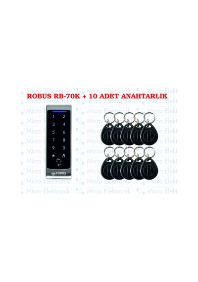 Robus Rb70k + 10 Anahtarlık