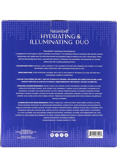 Nature Well Nemlendirici Temizleyici Ve Aydınlatıcı Serum İkili Set