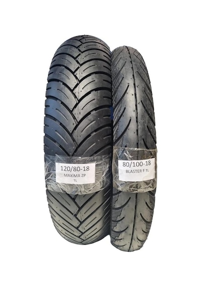 Hero Karizma  120/80-18 Tl Ve 80/100-18 Tl Dubleks Lastik