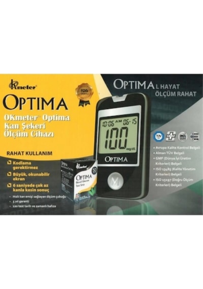 Optima Kan Şeker Ölçüm Cihazı OPTIMA-103