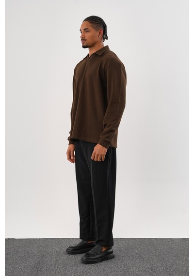 Redline Ease Oversize Sweatshirt Kahve