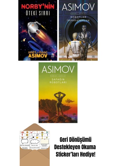 Norby Nin Öteki Sırrı + Robotlar Ve İmparatorluk Robot Serisi 4. Kitap + Şafağın Robotları Robot Serisi 3. Kitap