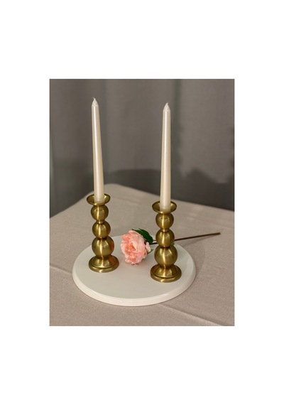 Eskitme Gold Rengi 2'li Bubble Şamdan Seti Eskitme Gold - 807843893 Eskitme Gold