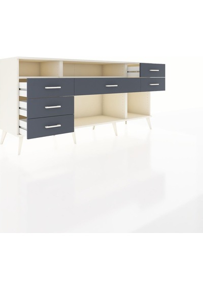 Hyperion Konsol 2 Raflı 6 Çekmeceli 176x44x83 Aytaşı-aytaşı/antrasit Aytaşı/antrasit Hyperion Konsol 2 Raflı 6 Çekmeceli 176x44x83 Aytaşı-aytaşı/antrasit Aytaşı/antrasit