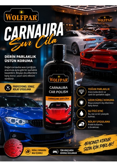 Carnauba Sıvı Cila