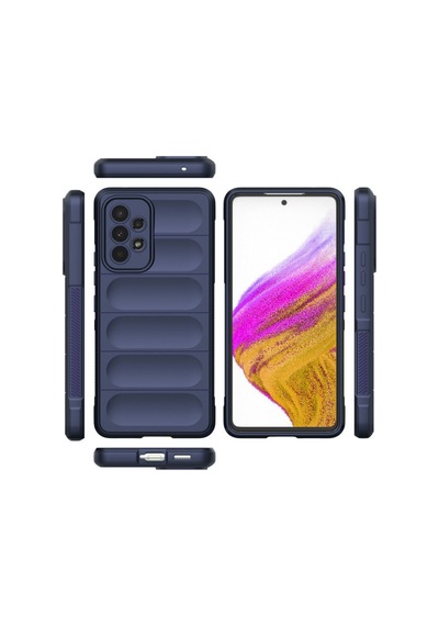 Samsung Galaxy Uyumlu - A53 5g Kılıf Optimum Silikon - Lacivert