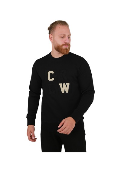 Brango Erkek Sweatshirt 90062-m Sİyah
