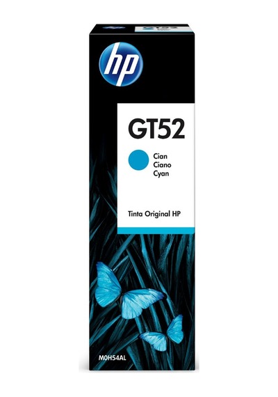 Hp Gt52 Şişe Mürekkep Kartuş Mavi M0h54ae 70 Ml