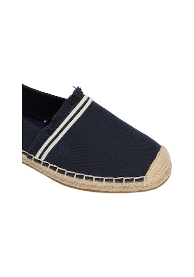 Tommy Hilfiger Frınge Canvas Closed Espadrılle Kadın Mavi Espadril - Fw0fw08881