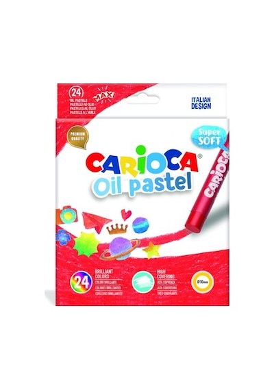 Yağlı Pastel Boya Kalemi, Renkli Ve Eğlenceli 103 Ivory