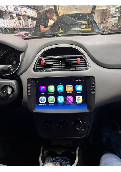 Fiat Linea Android Multimedya Sistemi 4-64 Clarion 2013-2017 9"