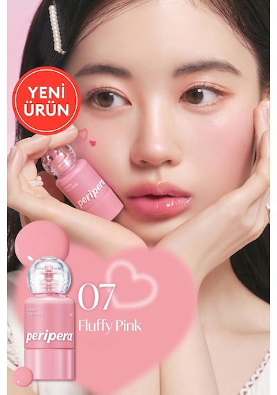 Peripera Syrupy Tok Cheek 07 Fluffy Pink