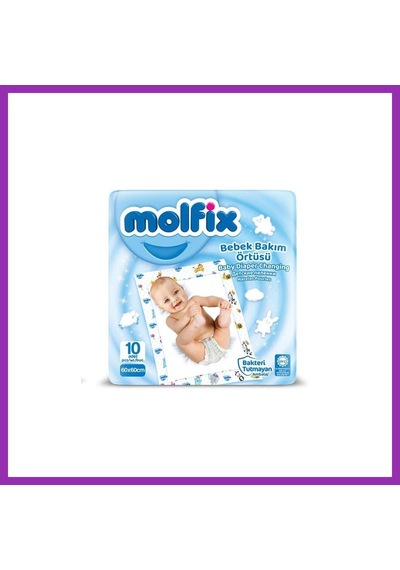 Molfix Bebek Bakım Örtüsü 60 60 1 Adet Bty
