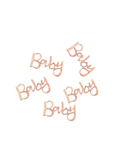 Baby Shower Konfeti - Rose Gold Tüm Yaşlar