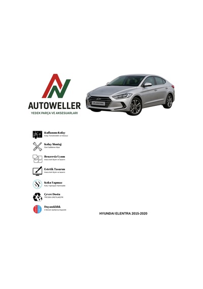 Hyundai Elantra 2015-2020 Havuzlu Oto Paspas