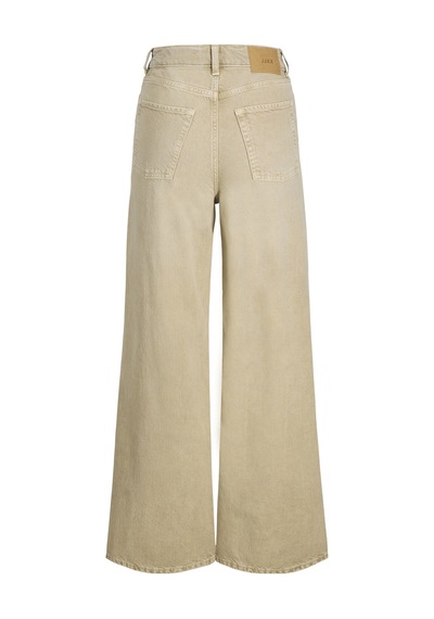 Jack & Jones Kadin Wide Leg Yüksek Bel Jean - Tokyo - 12279548 Desert Dust