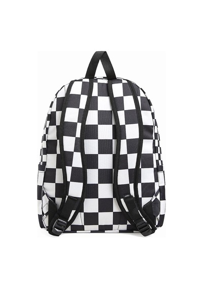 Vans Sırt Çantası Old Skool Check Damalı Antelope Vn000h4x3m41 Siyah - Beyaz