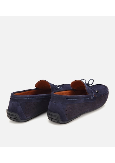 Hotiç Erkek Süet Deri Lacivert Delikli Günlük Loafer 02ayh319470a680 02ayh319470a680