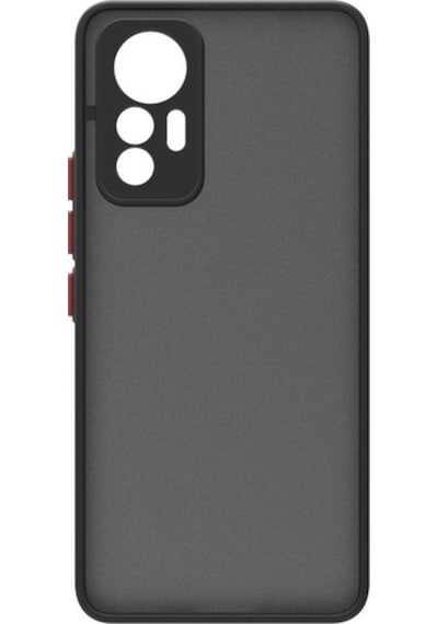 Xiaomi Mi 12 Lite Kılıf Zore Hux Kapak Siyah