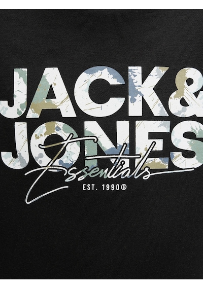 Jack & Jones Jack&jones Jjgeplas Erkek Çocuk Sweatshirt 12279606 Siyah