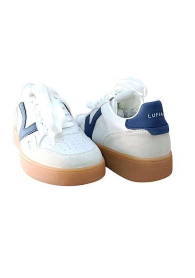 Lufian 121230058 Elsa Unisex Sneaker Spor Ayakkabı Beyaz - Lacivert