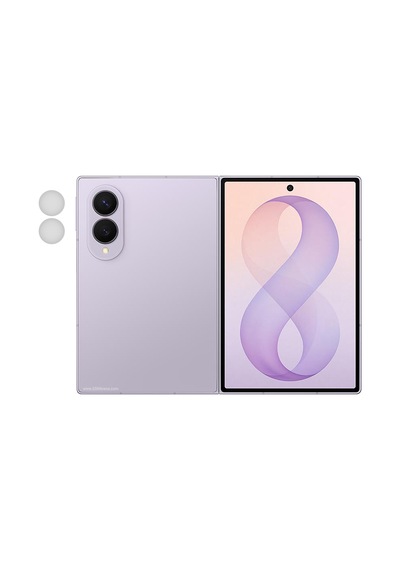 Microcase Samsung Uyumlu Z Fold 8 Kamera Camı Lens Koruyucu Nano Esnek Film-al3400 Şeffaf