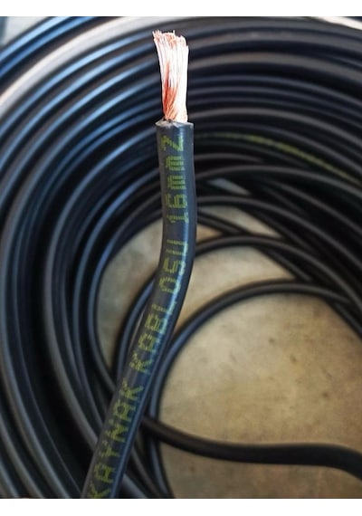 10 Metre 16 Mm Kaynak Kablosu