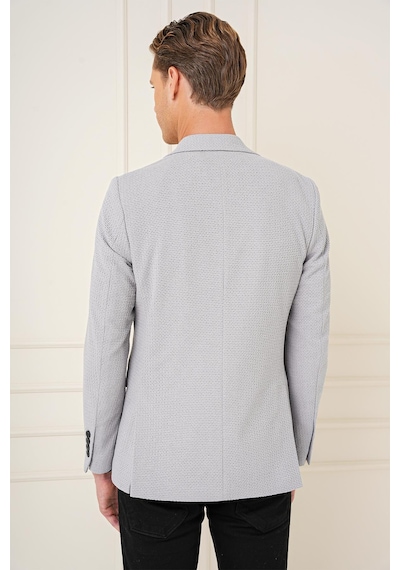 Efor C 686 Slim Fit Gri Spor Ceket Gri