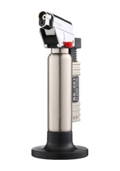 Torch Pürmüz Bs-261 Doldurulabilir Profesyonel Metal Açık Gri