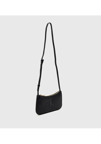 Calvin Klein Lv04f1125gub1 Bold Ck Kadın Omuz Çantası Siyah - Beyaz
