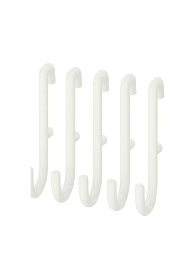 Ikea Çelik, Epoksi/polyester Skadis Kanca Beyaz / 5'li Paket 203.208.02 Sku: Smg8690010213495 100