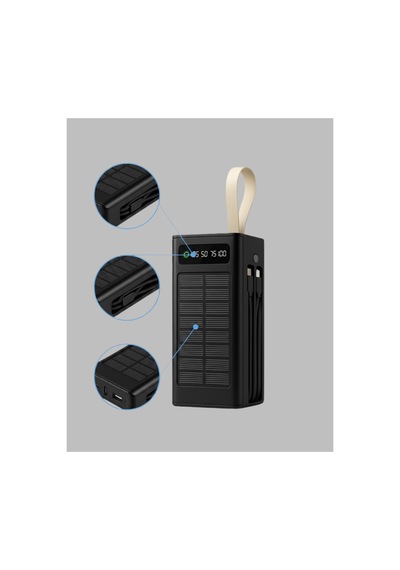 Yeni Kamp Ve Outdoor Kullanıma Uygun Güneş Panelli Powerbank Yeni Nesil Trend