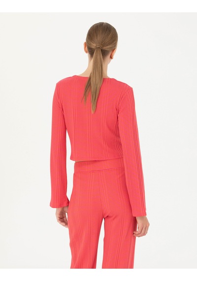 Pierre Cardin Kadın Fuşya Hırka Örme 50263591-vr023 Fuşya