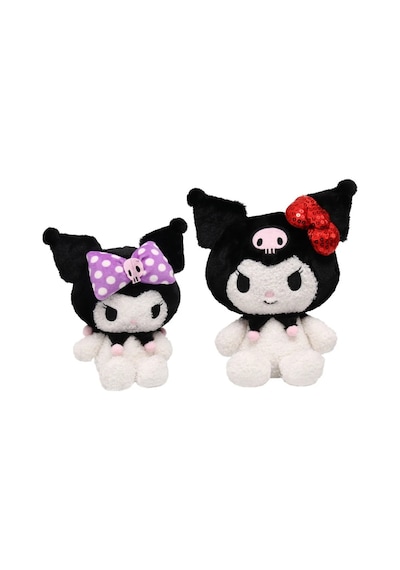 Bruce 1 Adet Sanrio Peluş Oyuncak Bebekler 22-28cm Kuromi Peluş Oyuncak-kırmızı Kuromi 28cm