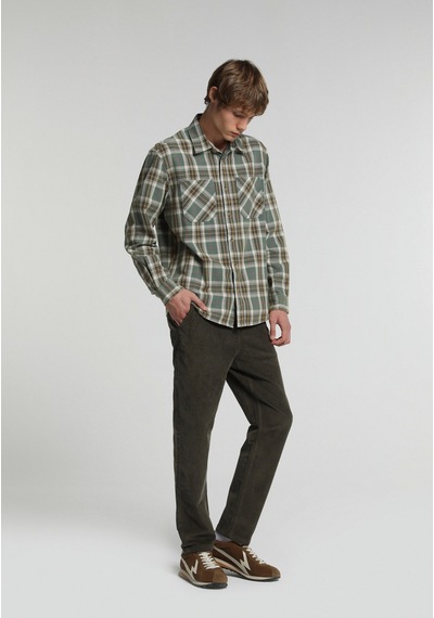 Colin's Colins Regular Fit Orta Bel Düz Paça Erkek Yeşil Pantolon Cl1081598 Q1.v2 Kha Haki
