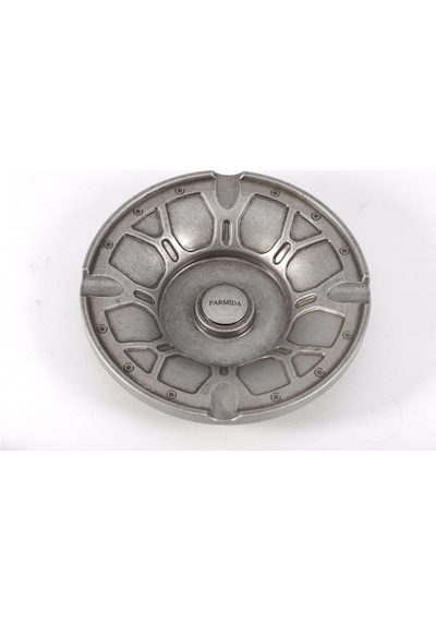 Parmida 4'lü Puro Küllüğü Desenli Metal Gümüş