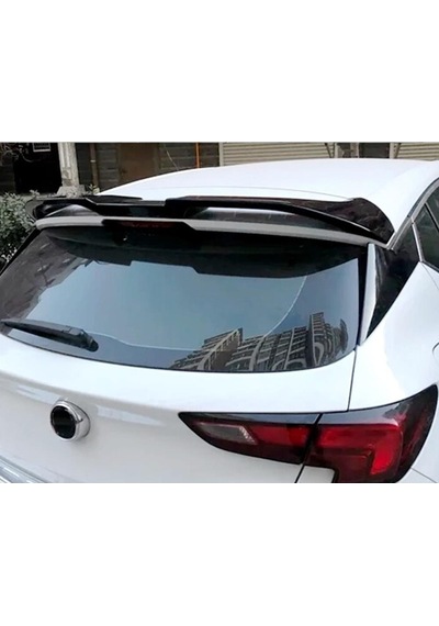 Opel Astra K İçin Uyumlu  Spoiler - Piano Black 2016-2020